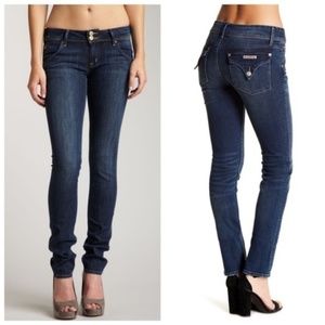 HUDSON -Collin Flap Skinny Jean-Med Wash - Size 25